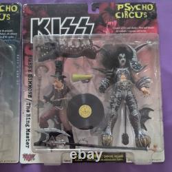 McFarlane Kiss Psycho Circus Action Figure Play Set (All 4 Members)