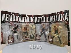 McFarlane Metallica Harvester of Sorrow Complete 4 Figure Set New 2001