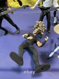 McFarlane Metallica Harvesters of Sorrow LOOSE figure set AC/DC Lot Read Descrip