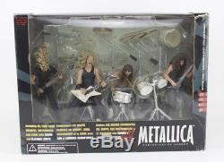 McFarlane Metallica figures Complete Set In box with stage and lights