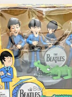 McFarlane Saturday Cartoon Beatles 4 Figure Deluxe Box Set New In Box 2004 Spawn