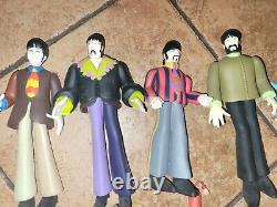 McFarlane THE BEATLES Yellow Submarine Action Figures Set & Sgt Peppers Band Lot
