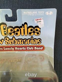 McFarlane THE BEATLES Yellow Submarine Action Figures Set of 4 Sgt Peppers Band