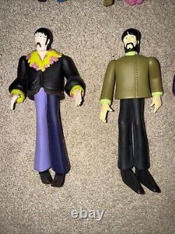 McFarlane THE BEATLES Yellow Submarine / Sgt Peppers Band 8 Action Figures