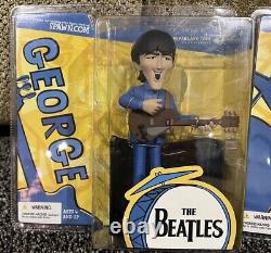 McFarlane The Beatles Action Figures Collectable All Fab Four Sealed NIB 2004