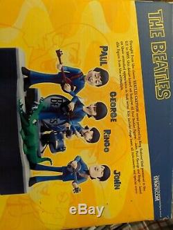McFarlane The Beatles Saturday Morning Cartoon Deluxe Box Set Action Figures MIB