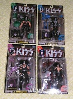 McFarlane Toys 1997 KISS Ultra Action Figures Set of 4 New Sealed