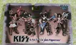 McFarlane Toys 1997 KISS Ultra Action Figures Set of 4 New Sealed