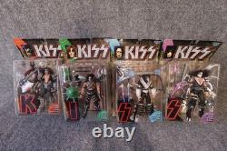 McFarlane Toys 1997 KISS Ultra Action Figures Set of 4 New Sealed Vintage Rock