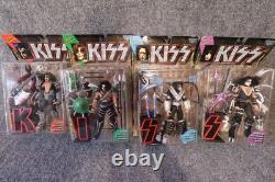 McFarlane Toys 1997 KISS Ultra Action Figures Set of 4 New Sealed Vintage Rock