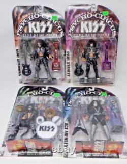 McFarlane Toys (1998) KISS Psycho Circus Action Figure Full Set of 4 NIB