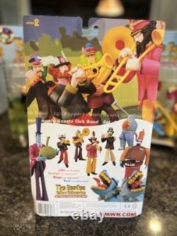 McFarlane Toys 2000 The Beatles Yellow Submarine Action Figures Complete Set