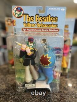 McFarlane Toys 2000 The Beatles Yellow Submarine Action Figures Complete Set