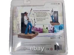 McFarlane Toys AC/DC ANGUS YOUNG and JIMI HENDRIX Action Figures 2001 Spawn NIP