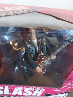 McFarlane Toys Guns N Roses Slash Action Figure Deluxe Box Set Broken Cig