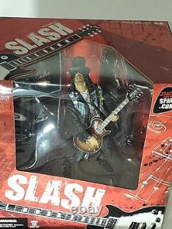 McFarlane Toys Guns N Roses Slash Action Figure Deluxe Box Set New In Box