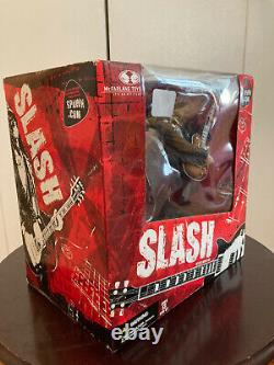 McFarlane Toys Guns N Roses Slash Action Figure Deluxe Box Set New In Box