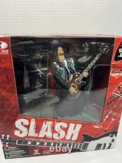 McFarlane Toys Guns N Roses Slash Deluxe Box Set Action Figure 2005