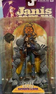 McFarlane Toys Janis Joplin Action Figure Rare Itme