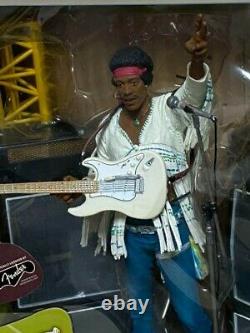 McFarlane Toys Jimi Hendrix Action Figure Woodstock live Rare Item