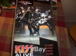 McFarlane Toys KISS ALIVE Deluxe Boxed Set Action Figures RARE Awesome Set