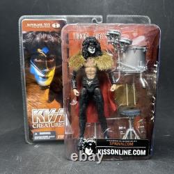 McFarlane Toys KISS CREATURES Action Figures 2002 Lot of 4 Factory Sealed New