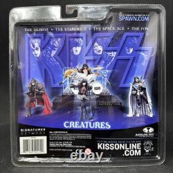 McFarlane Toys KISS CREATURES Action Figures 2002 Lot of 4 Factory Sealed New