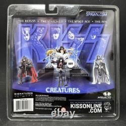 McFarlane Toys KISS CREATURES Action Figures 2002 Lot of 4 Factory Sealed New