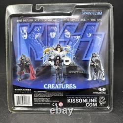 McFarlane Toys KISS CREATURES Action Figures 2002 Lot of 4 Factory Sealed New