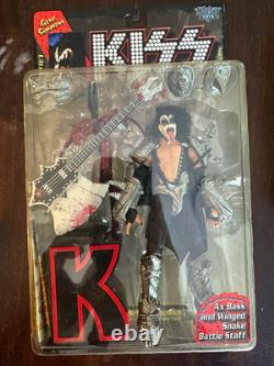 McFarlane Toys KISS Ultra Action Figures Gene Simmons Criss Frehley Stanley
