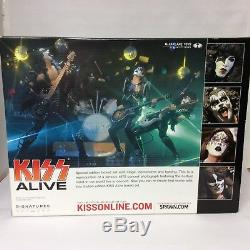 McFarlane Toys Kiss Alive Limited Edition Action Figure Boxed Set NIB