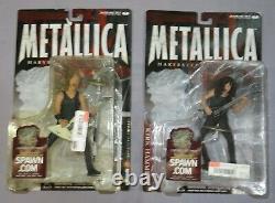 McFarlane Toys METALLICA HARVESTERS OF SORROW 2001 Sealed Complete Set of 4