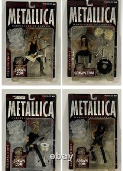 McFarlane Toys Metallica Figures Action Figure Collection Boxed 2001