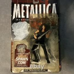 McFarlane Toys Metallica Harvest Collectible Figure Plastic Guitar Stand 2001
