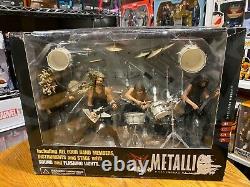 McFarlane Toys Metallica Harvesters Of Sorrow box set James Lars Kirk Jason
