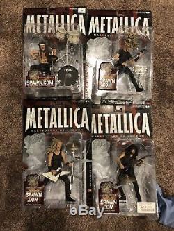 McFarlane Toys Metallica Harvesters of Sorrow Figures Lot (All 4)