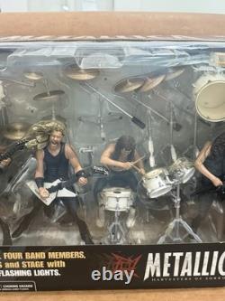McFarlane Toys Metallica Harvesters of Sorrow Super Stage Figures 2001 Sealed