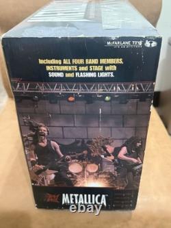 McFarlane Toys Metallica Harvesters of Sorrow Super Stage Figures 2001 Sealed