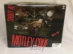 McFarlane Toys Motley Crue Shout at the Devil Deluxe Box Set Sealed Rare