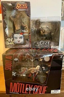 McFarlane Toys Motley Crue Shout at the Devil Deluxed EdItion With Ozzy Bundle