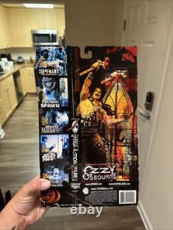 McFarlane Toys Ozzy Osbourne Ultra Action Figure With Headless Bat 1999 Vintage