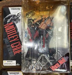 McFarlane Toys Spawn Motley Crue Shout at the Devil Set of 4 Band Members Set