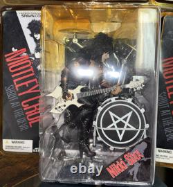 McFarlane Toys Spawn Motley Crue Shout at the Devil Set of 4 Band Members Set