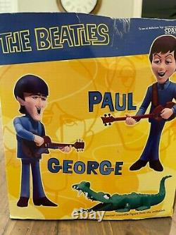 McFarlane Toys The Beatles Animated Box Set Figures with Crocodile