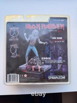 McFarlane Toys action figure of Eddie/Iron Maiden SIGNED BY BRUCE DICKINSON