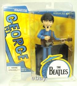 Mcfarlane 1966 Cartoon Tv Show The Beatles Set Of Four 6 Scale Figures Misp