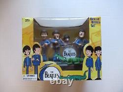 Mcfarlane Beatles Cartoon 4 Figure Box Set Alligator John Paul George Ringo Nib