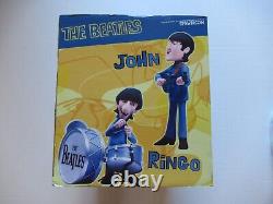 Mcfarlane Beatles Cartoon 4 Figure Box Set Alligator John Paul George Ringo Nib