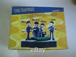 Mcfarlane Beatles Cartoon 4 Figure Deluxe Box Set John Paul George Ringo Sealed
