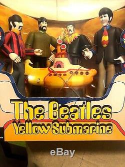 Mcfarlane Beatles Yellow Submarine Box Set 8inch action figure's 1st run